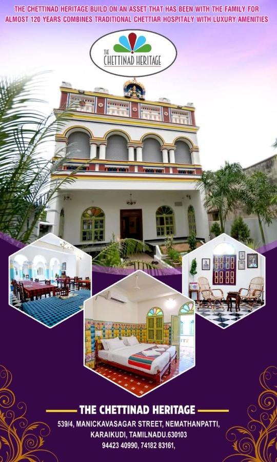 The Chettinad Heritage Kānādukāttān Kültér fotó